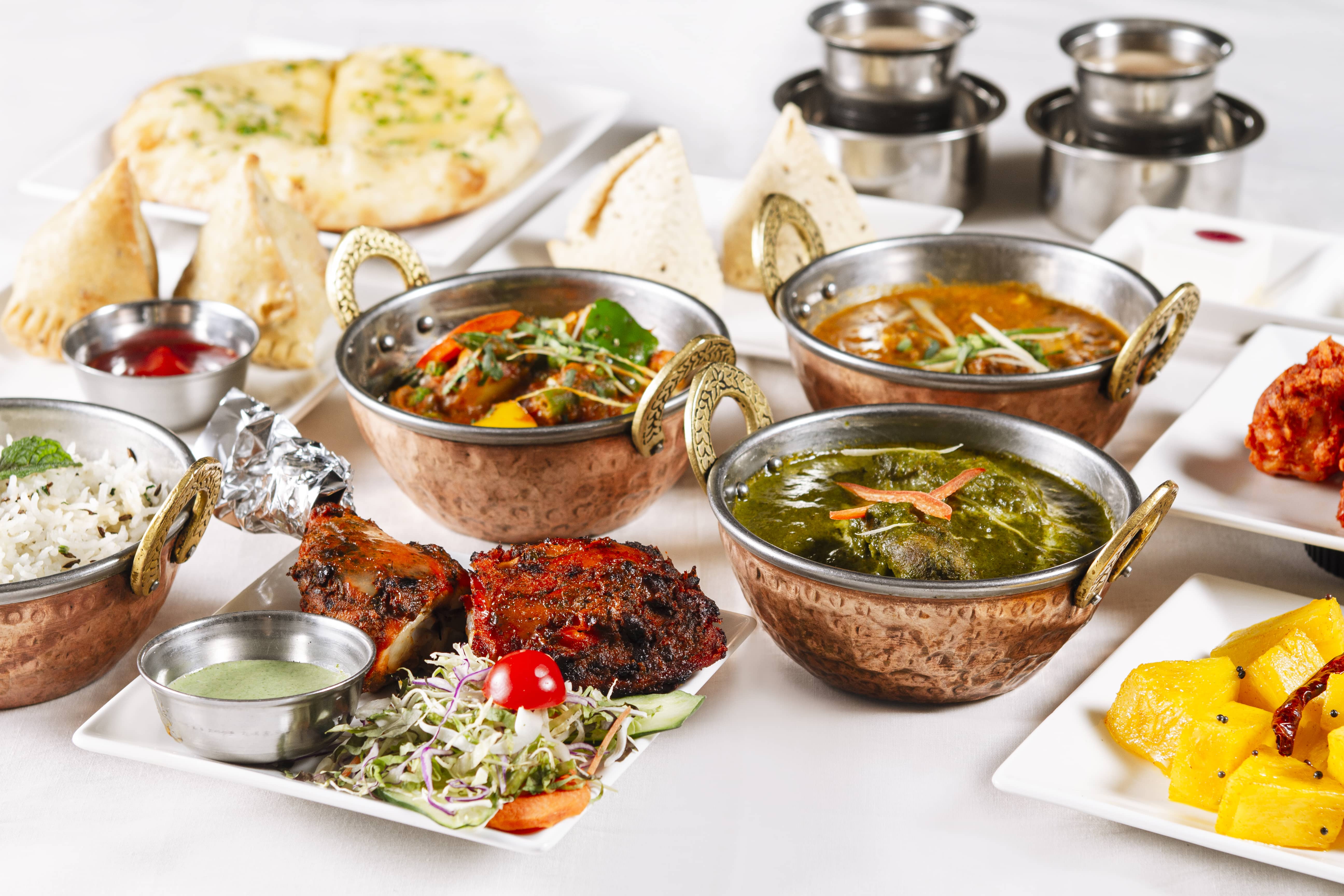 様々なインド料理