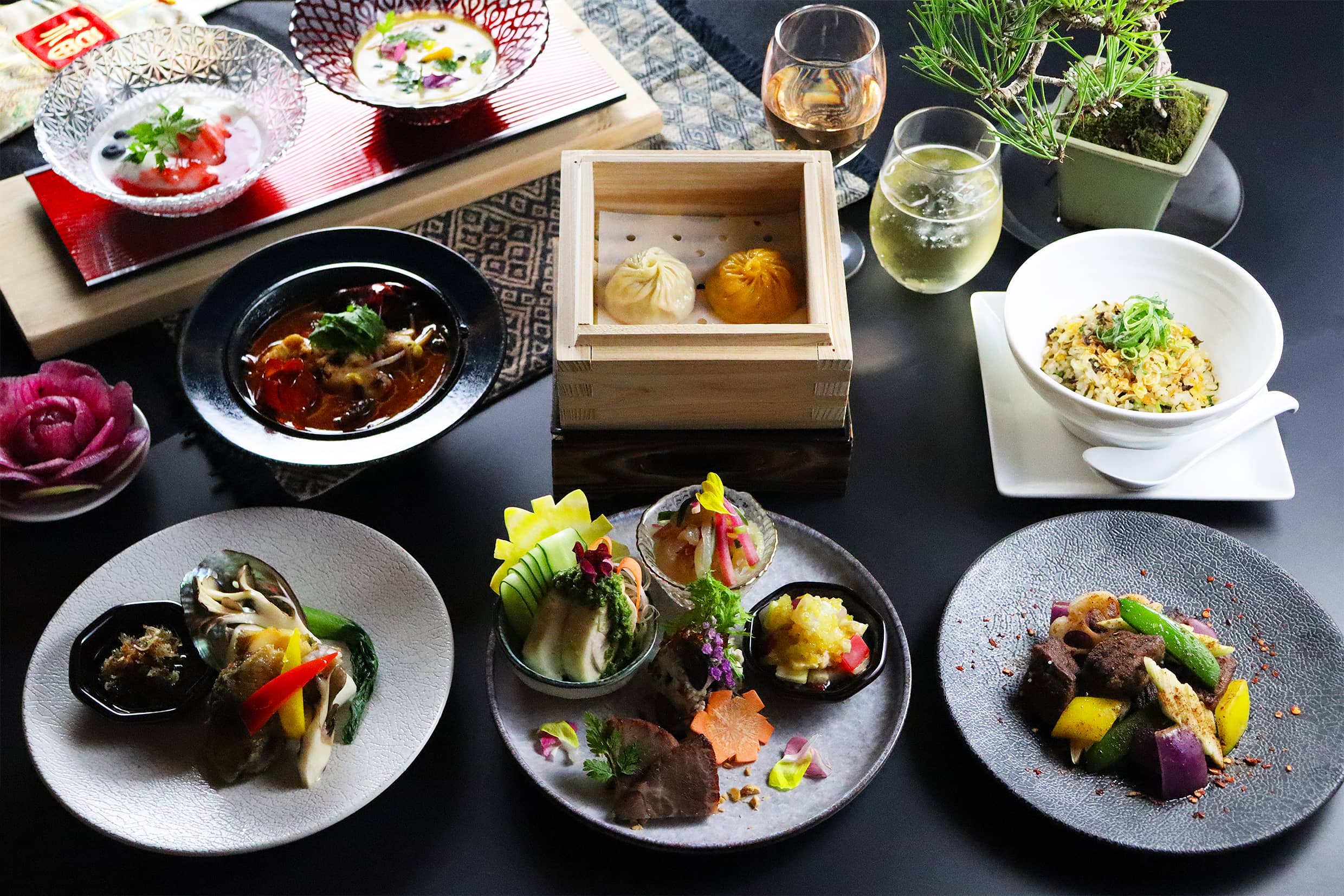 洗練された中華