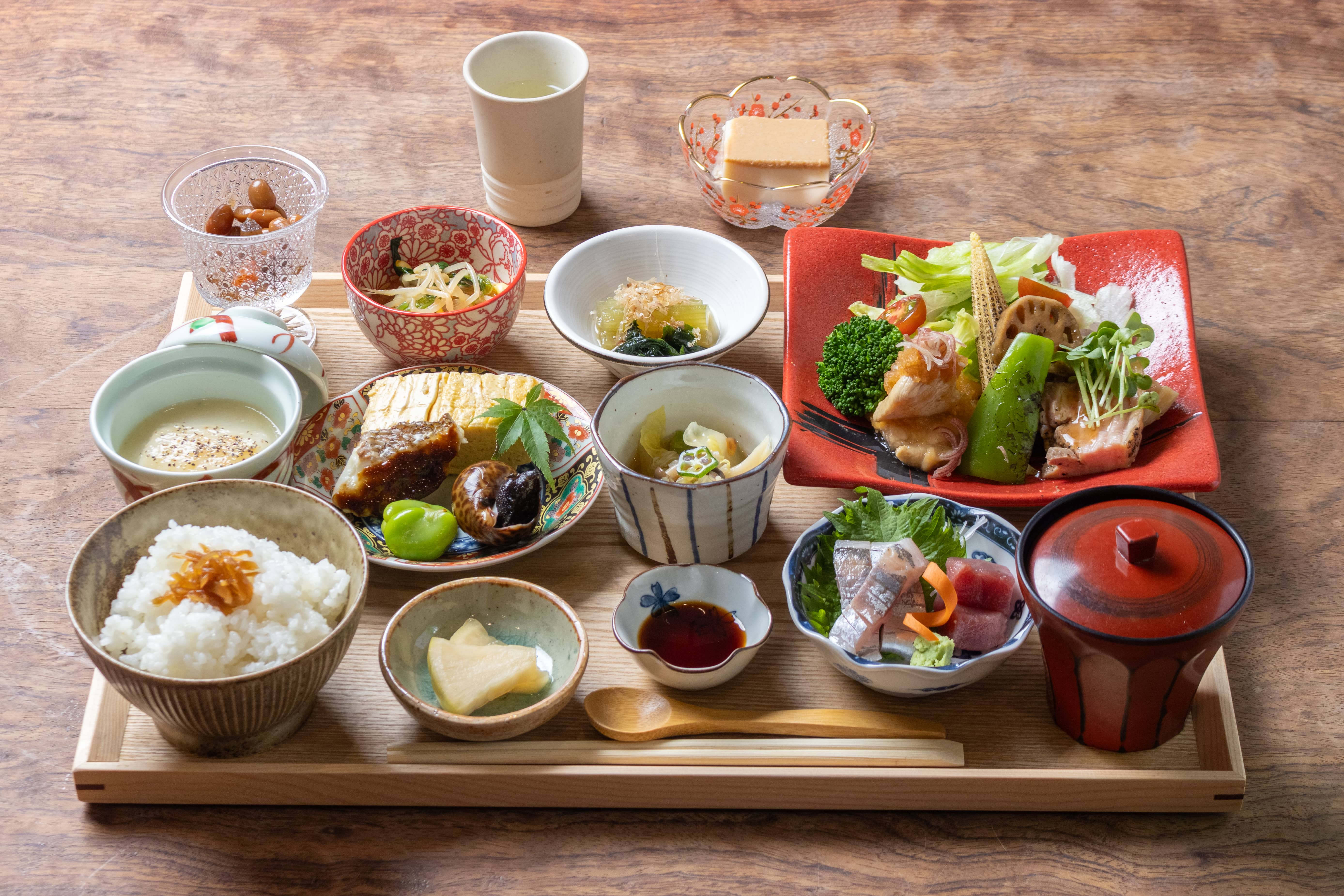 旬の食材を活かした、身体にやさしい和ごはん
