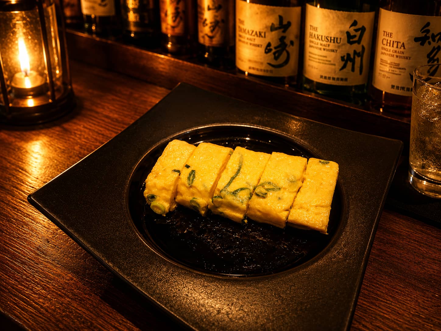 京風出汁巻玉子ネギ入り