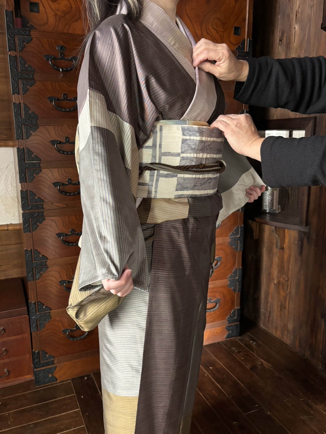 ゆかた着付け体験