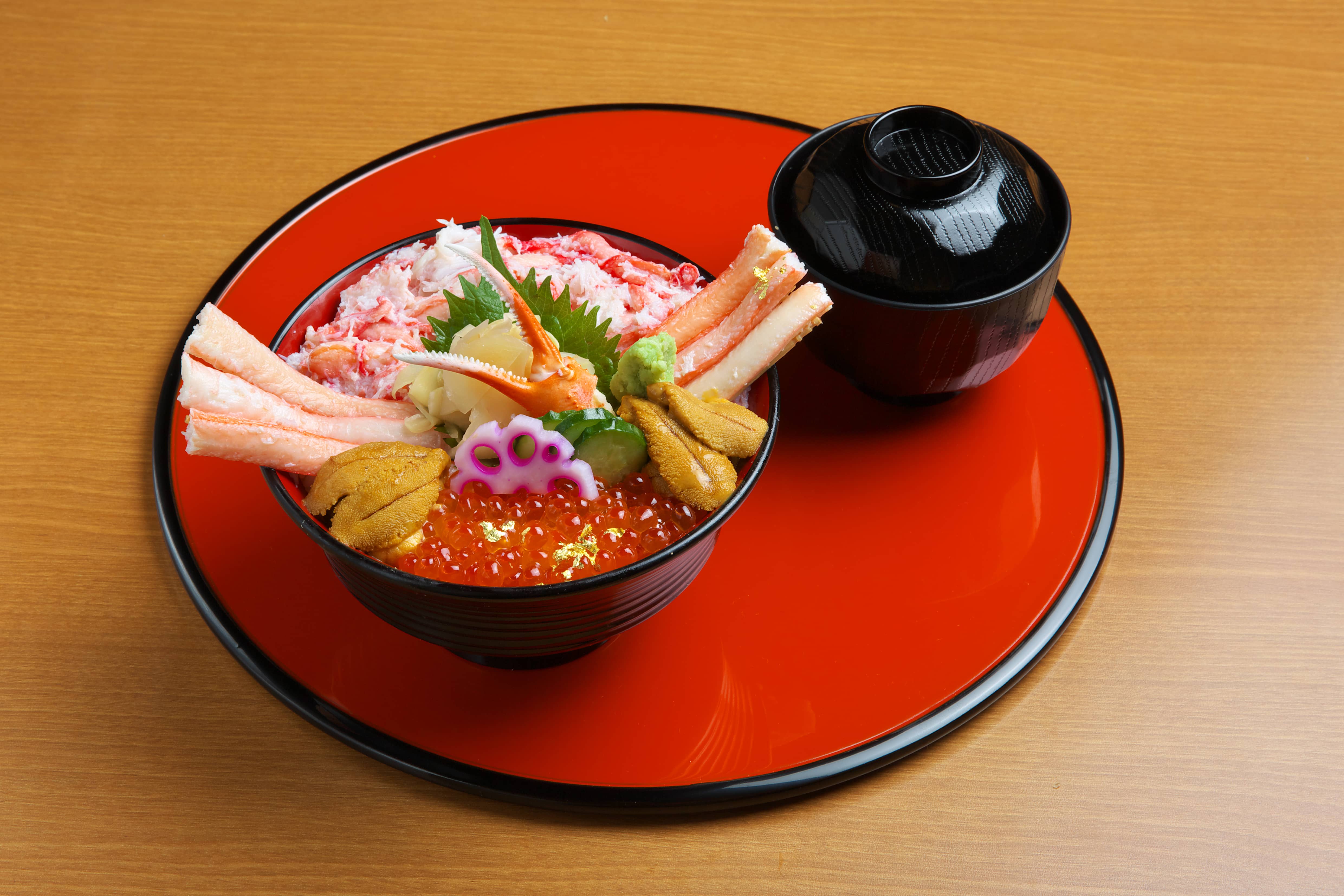 三種盛丼