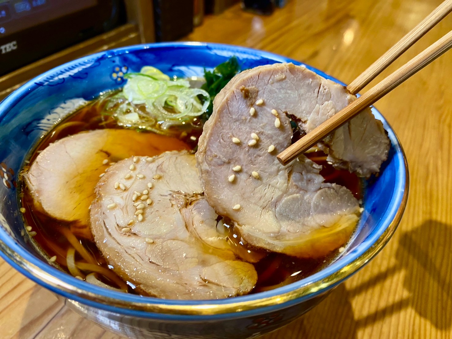 自家製チャーシュー　玄蕎麦