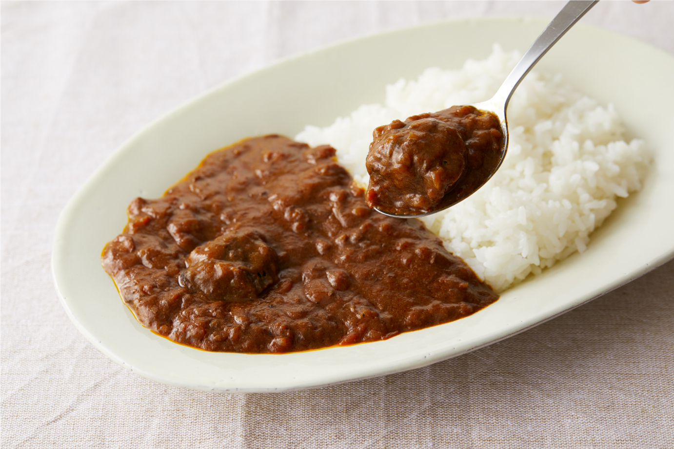 イタリア風味のまろやか佐賀牛カレー