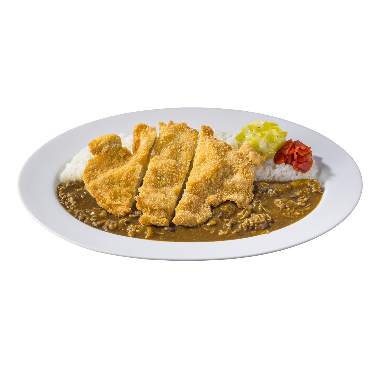 チキンカツビーフカレー