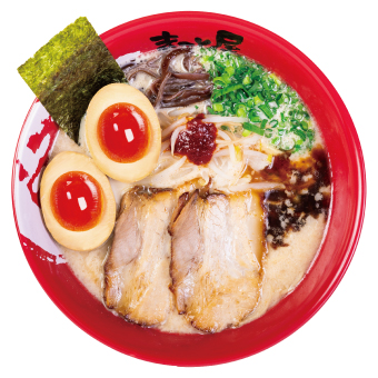 とろ～り煮玉子 牛白湯