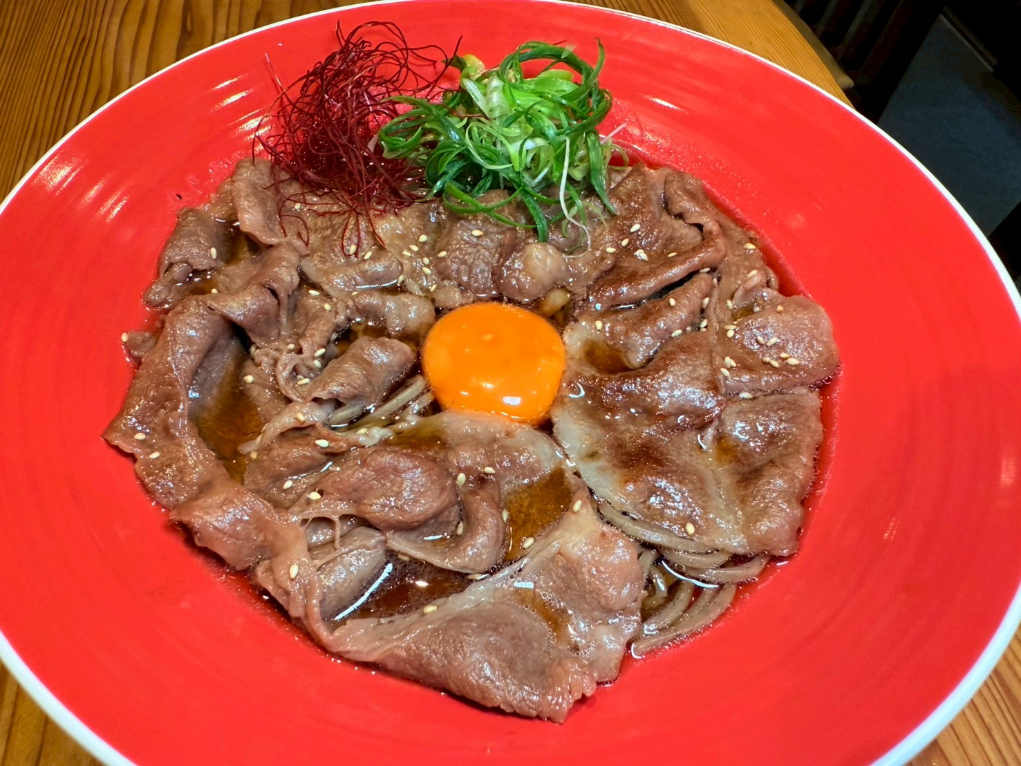 黒毛和牛すき　玄蕎麦