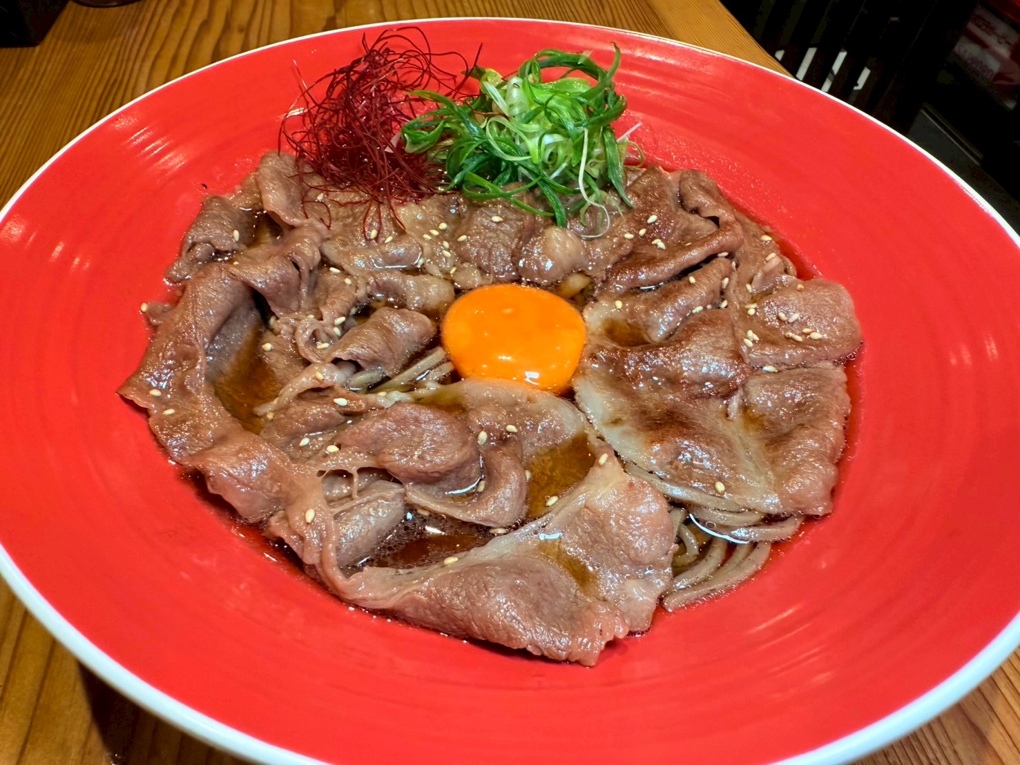 黒毛和牛すき　玄蕎麦