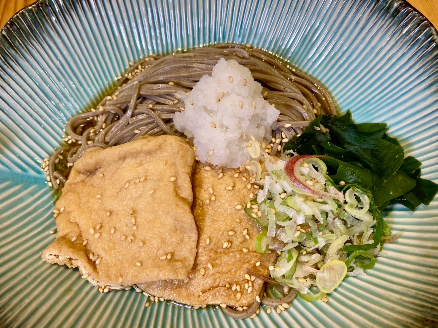 きつねおろし　玄蕎麦