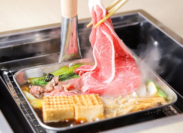 江戸前!和牛すき焼き御膳(野菜付)