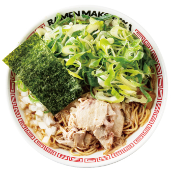 九条ねぎ 背脂醤油